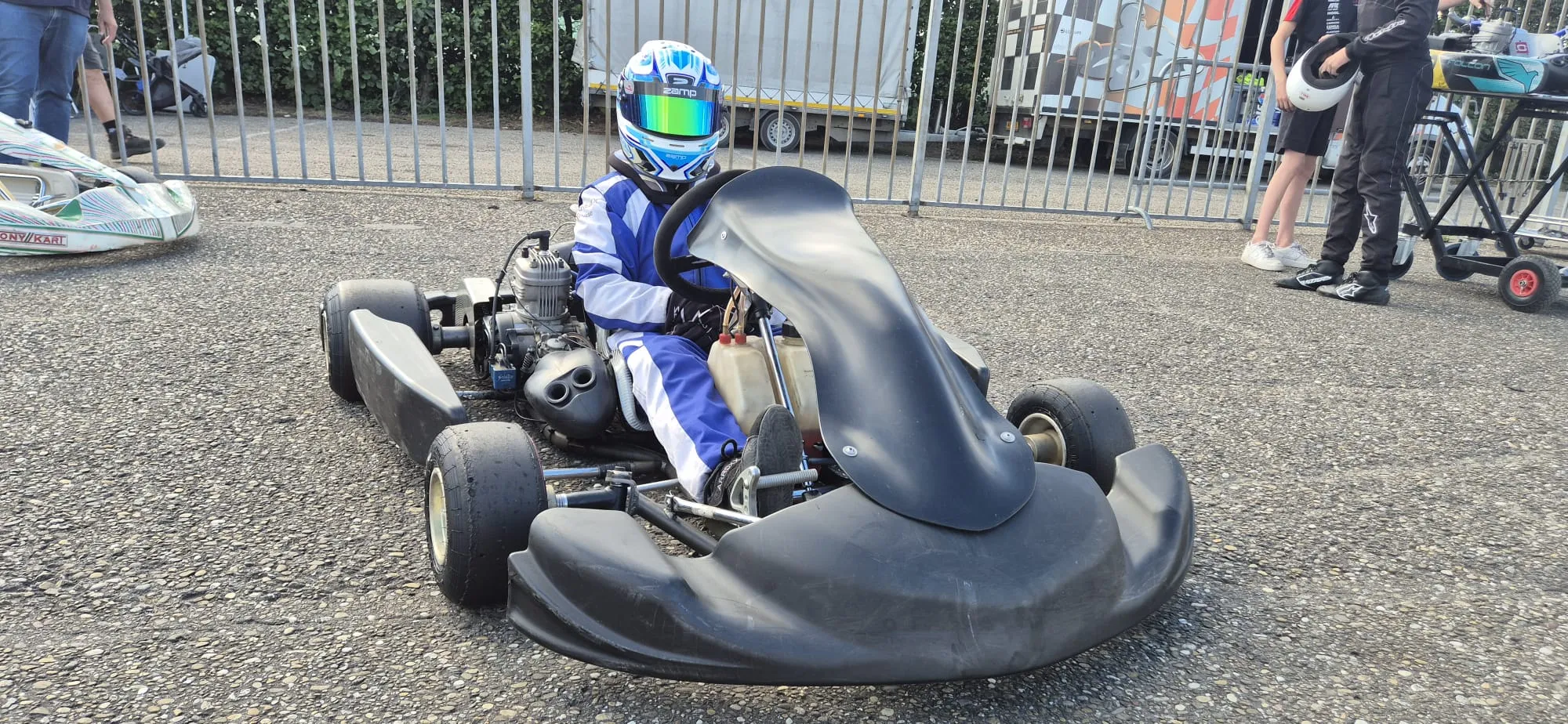 Romy Racing zit in nieuwe kart